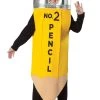 Child #2 Pencil Costume -Halloween Costume Shop child no 2 pencil costume