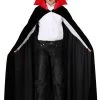Child's Red Collar Vampire Cloak Costume