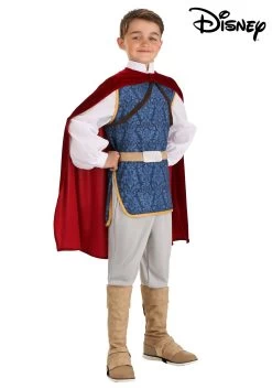 The Prince Costume For Kids From Disney's Snow White 11 The Prince Costume For Kids From Disney's Snow White -Halloween Costume Shop child snow white prince costume alt 4