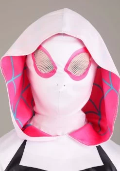 JAZWARES Kid's Spider-Gwen Costume -Halloween Costume Shop child spider gwen costume alt 4