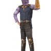Kid's Marvel Infinity War Thanos Deluxe Costume -Halloween Costume Shop childs marvel infinity war deluxe thanos costume