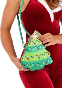 Christmas Tree Crossbody Purse