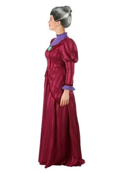 Disney Cinderella Deluxe Women's Lady Tremaine Costume Dress 12 Disney Cinderella Deluxe Women's Lady Tremaine Costume Dress -Halloween Costume Shop cinderella deluxe adult lady tremaine costume alt 3