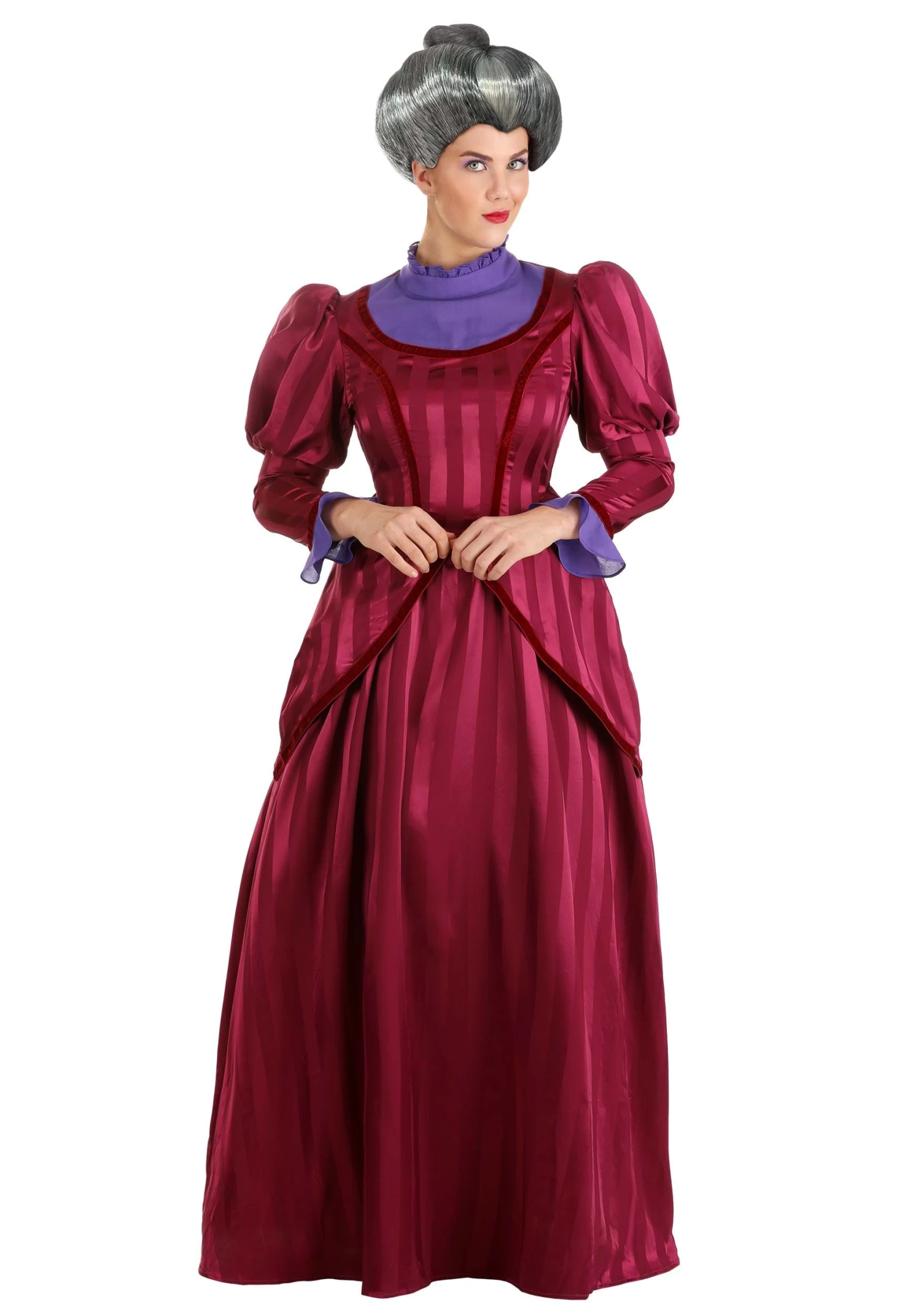 Disney Cinderella Deluxe Women's Lady Tremaine Costume Dress 5 Disney Cinderella Deluxe Women's Lady Tremaine Costume Dress - Image 3