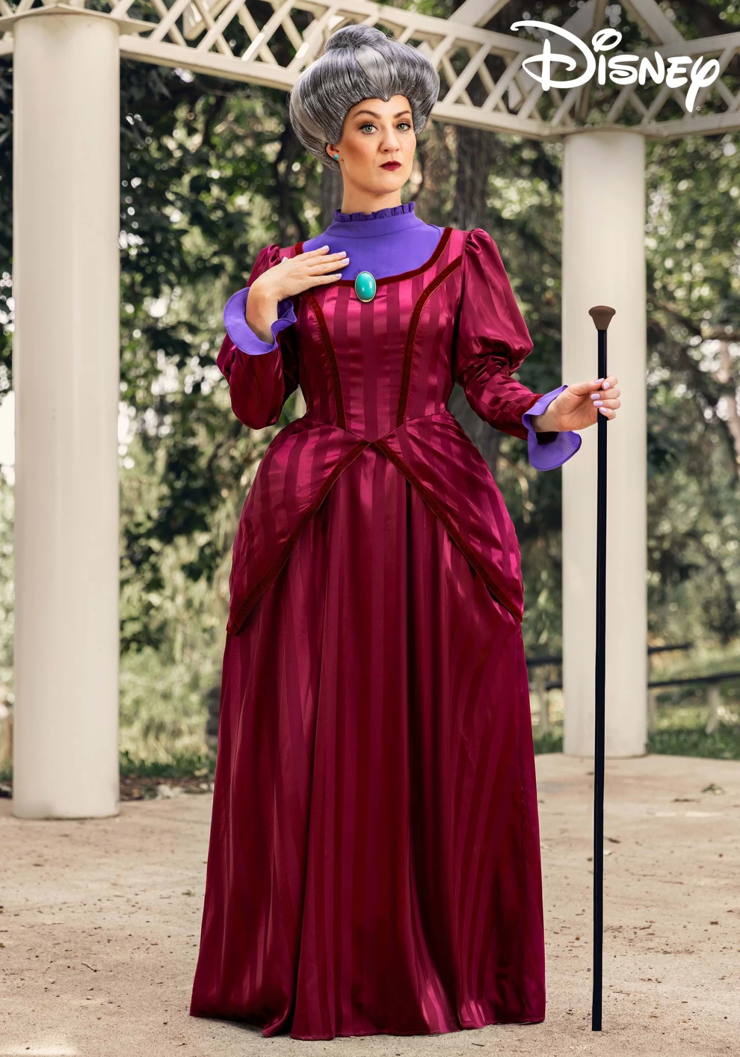 Disney Cinderella Deluxe Women's Lady Tremaine Costume Dress 3 Disney Cinderella Deluxe Women's Lady Tremaine Costume Dress