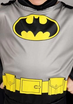 Classic Toddler Batman Costume -Halloween Costume Shop classic batman toddler costume alt 2