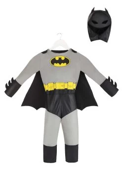 Classic Toddler Batman Costume -Halloween Costume Shop classic batman toddler costume alt 4