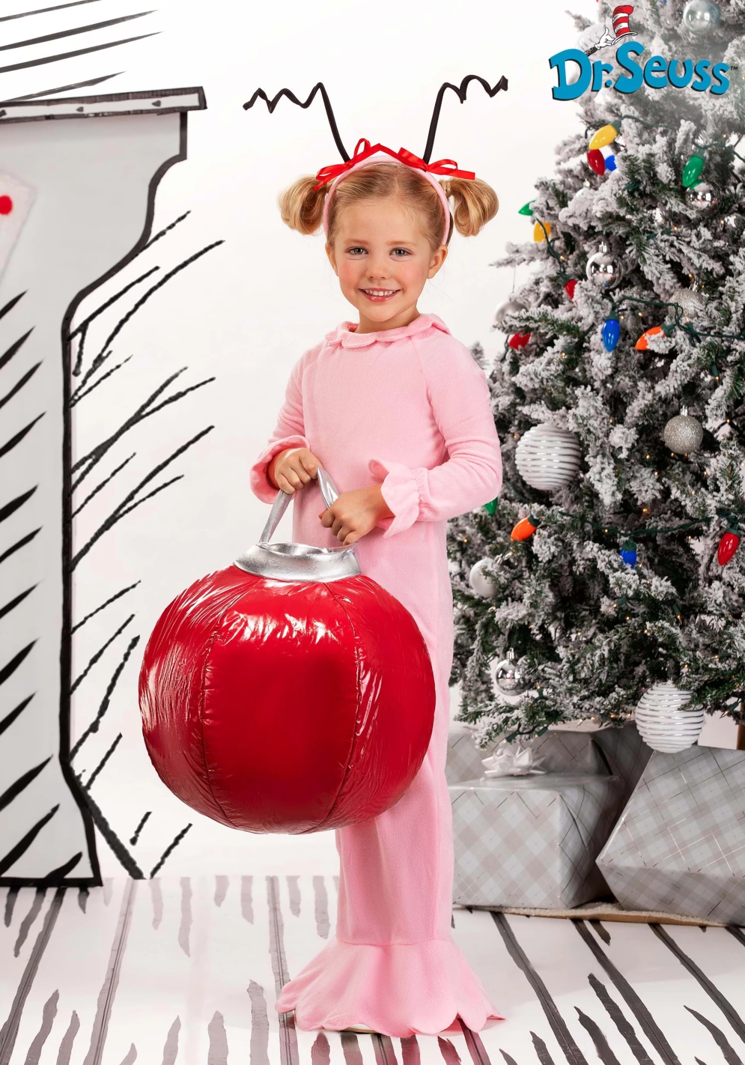 Dr. Seuss Classic Cindy Lou Who Costume For Toddlers 3 Dr. Seuss Classic Cindy Lou Who Costume For Toddlers