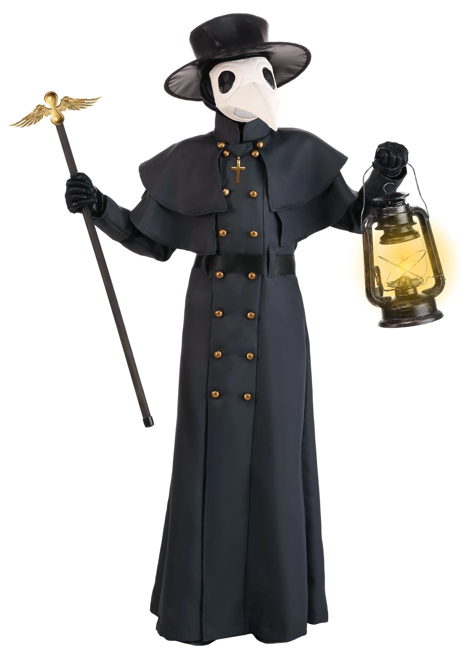Classic Plague Doctor Kids Costume 3 Classic Plague Doctor Kids Costume