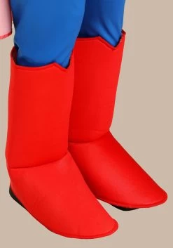Classic Superman Deluxe Costume For Kids -Halloween Costume Shop classic superman deluxe kids costume alt 4