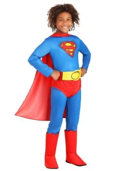 Classic Superman Costume For Kids