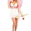 Crimson Cupid Women's Costume 2 Crimson Cupid Women's Costume -Halloween Costume Shop crimson cupid costume for women