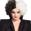 Disguise Adult Cruella Live Action Wig 1 Disguise Adult Cruella Live Action Wig -Halloween Costume Shop cruella live action adult wig