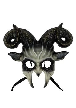 Adult Dark Demon Costume Mask