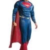 Men's Plus Size Deluxe Dawn Of Justice Superman Costume -Halloween Costume Shop dawn of justice plus size superman