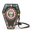 Day Of The Dead Coffin Purse -Halloween Costume Shop day of the dead coffin purse