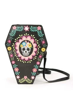 Day Of The Dead Coffin Purse