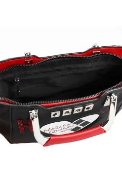 DC Comics Suicide Squad Harley Quinn Metallic Heart Handbag -Halloween Costume Shop dc comics suicide squad harley quinn handbag alt 5