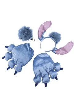 Disguise Adult Disney Deluxe Stitch Costume Accessory Kit -Halloween Costume Shop deluxe adult stitch kit alt 1