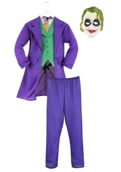 Kids Deluxe Joker Costume -Halloween Costume Shop deluxe child joker costume 1