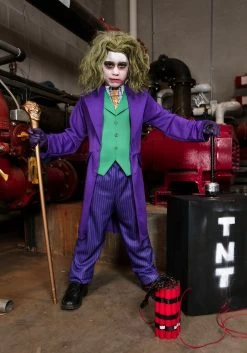 Kids Deluxe Joker Costume