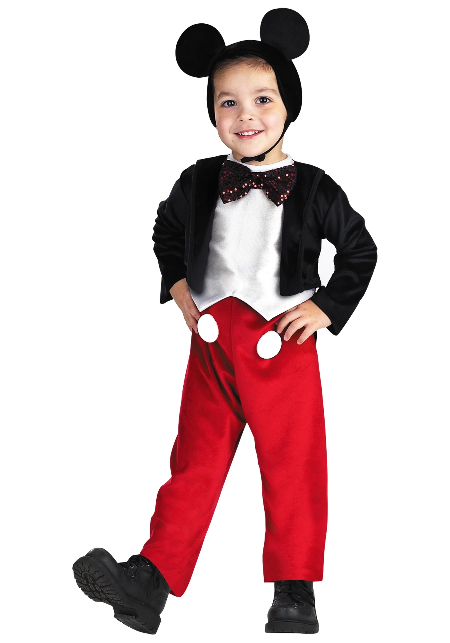 Disguise Deluxe Kids Mickey Mouse Costume 3 Disguise Deluxe Kids Mickey Mouse Costume
