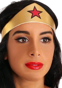 Women's Plus Size Deluxe Long Dress Wonder Woman Costume -Halloween Costume Shop deluxe plus size long dress wonder woman costume alt7