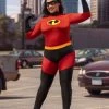 The Incredibles Deluxe Plus Size Mrs. Incredible Costume For Women