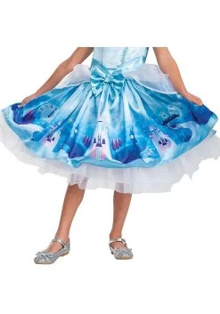 Disguise Disney Deluxe Girl's Cinderella Toddler Costume -Halloween Costume Shop deluxe toddler cinderella costume alt 3