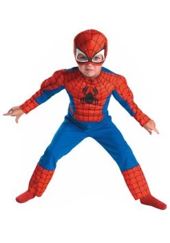 Disguise Deluxe Toddler Spiderman Costume For Boys