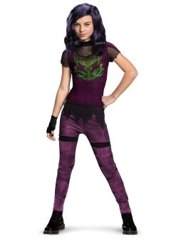 Descendants Deluxe Girl's Mal Costume 7 Descendants Deluxe Girl's Mal Costume -Halloween Costume Shop descendants girls mal deluxe costume alt 2