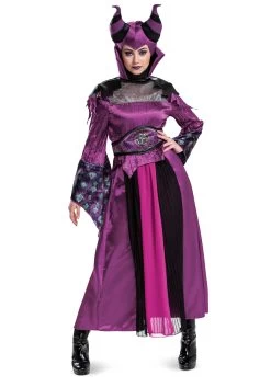 Descendants Maleficent Costume For Women -Halloween Costume Shop descendants womens maleficent costume alt 6