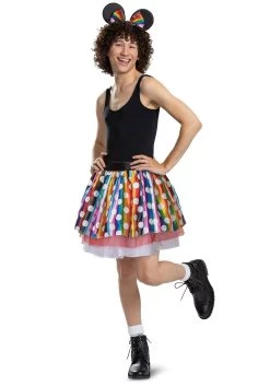 Disguise Disney Pride Minnie Mouse Costume Dress For Adults -Halloween Costume Shop disney adult pride minnie mouse costume alt 2