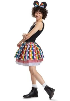 Disguise Disney Pride Minnie Mouse Costume Dress For Adults -Halloween Costume Shop disney adult pride minnie mouse costume alt 3