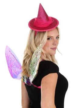 Disney Flora The Fairy Headband & Wings Kit -Halloween Costume Shop disney flora headband wings kit alt 4