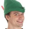 Men's Disney Peter Pan Green Costume Hat -Halloween Costume Shop disney green peter pan costume hat main