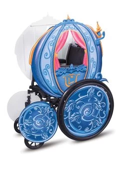 Disguise Cinderella Disney Princess Carriage Adaptive Wheelchair Cover Costume -Halloween Costume Shop disney princess carriage adaptive wheelchair cover alt 2