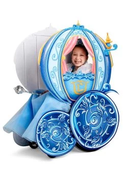 Disguise Cinderella Disney Princess Carriage Adaptive Wheelchair Cover Costume -Halloween Costume Shop disney princess carriage adaptive wheelchair cover alt 4