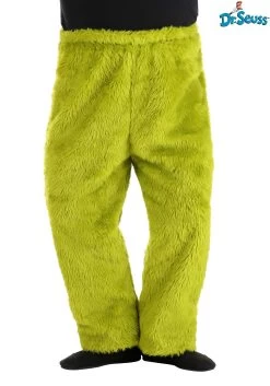 Adult Dr. Seuss Grinch Plus Size Fur Pants