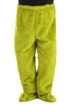Adult Dr. Seuss Grinch Plus Size Fur Pants -Halloween Costume Shop dr seuss grinch adult plus size fur pants alt 2