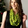 Dr. Seuss The Grinch Jersey Scarf For Women -Halloween Costume Shop dr seuss the grinch jersey scarf