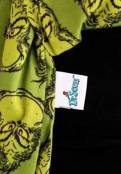 Dr. Seuss The Grinch Jersey Scarf For Women -Halloween Costume Shop dr seuss the grinch jersey scarf alt 2