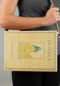 Dracula Book Shaped Bag -Halloween Costume Shop dracula book bag alt 2
