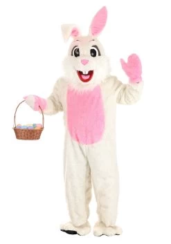 Adult Easter Bunny Mascot Costume