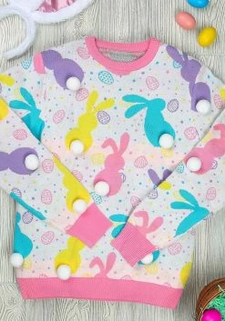 Easter Bunny Adult Ugly Sweater -Halloween Costume Shop easter bunny ugly sweater alt 7