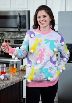 Easter Bunny Adult Ugly Sweater