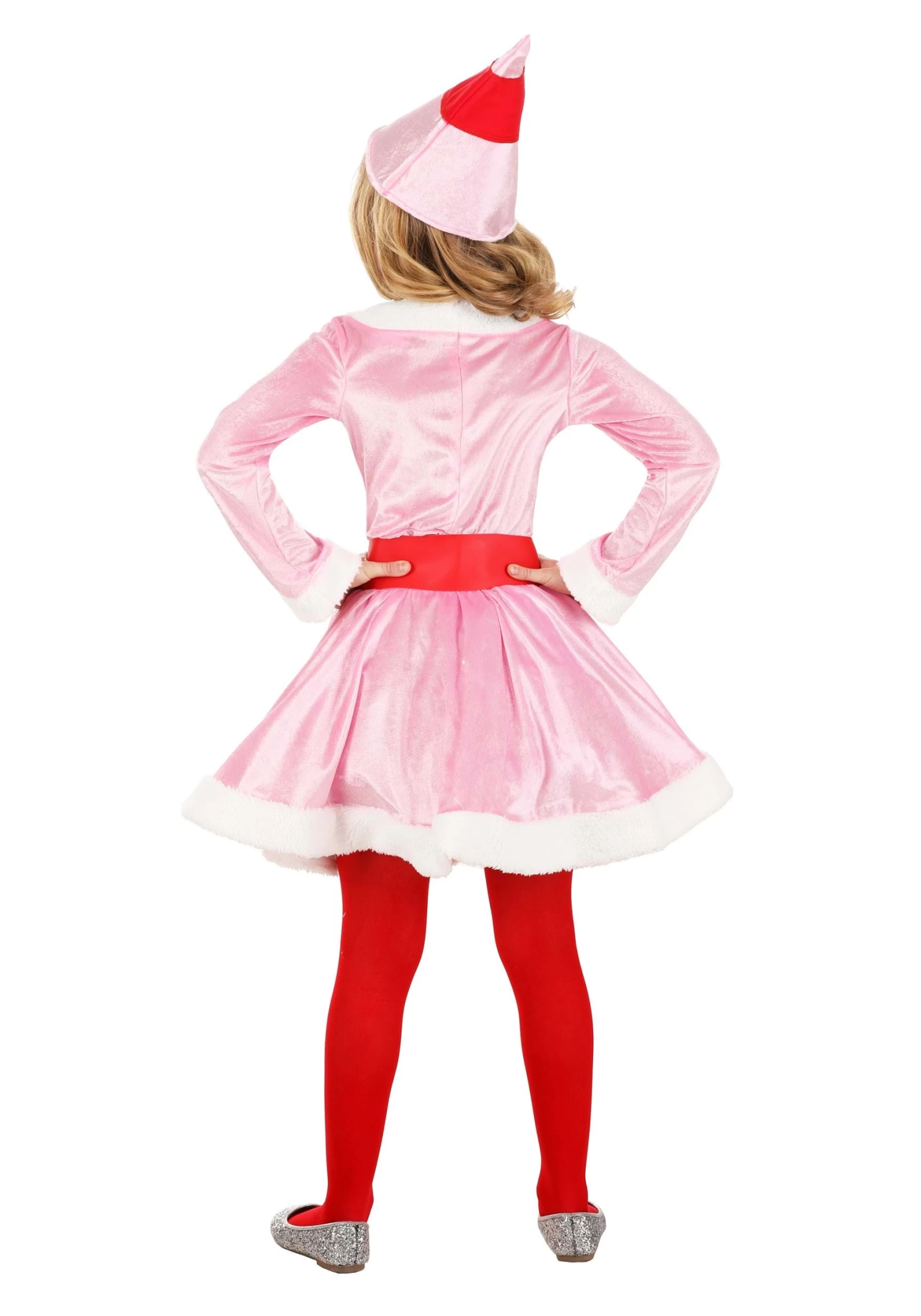 Girl's Elf Jovie Costume Dress 4 Girl's Elf Jovie Costume Dress - Image 2