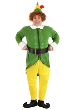 Plus Size Buddy The Elf Costume For Men