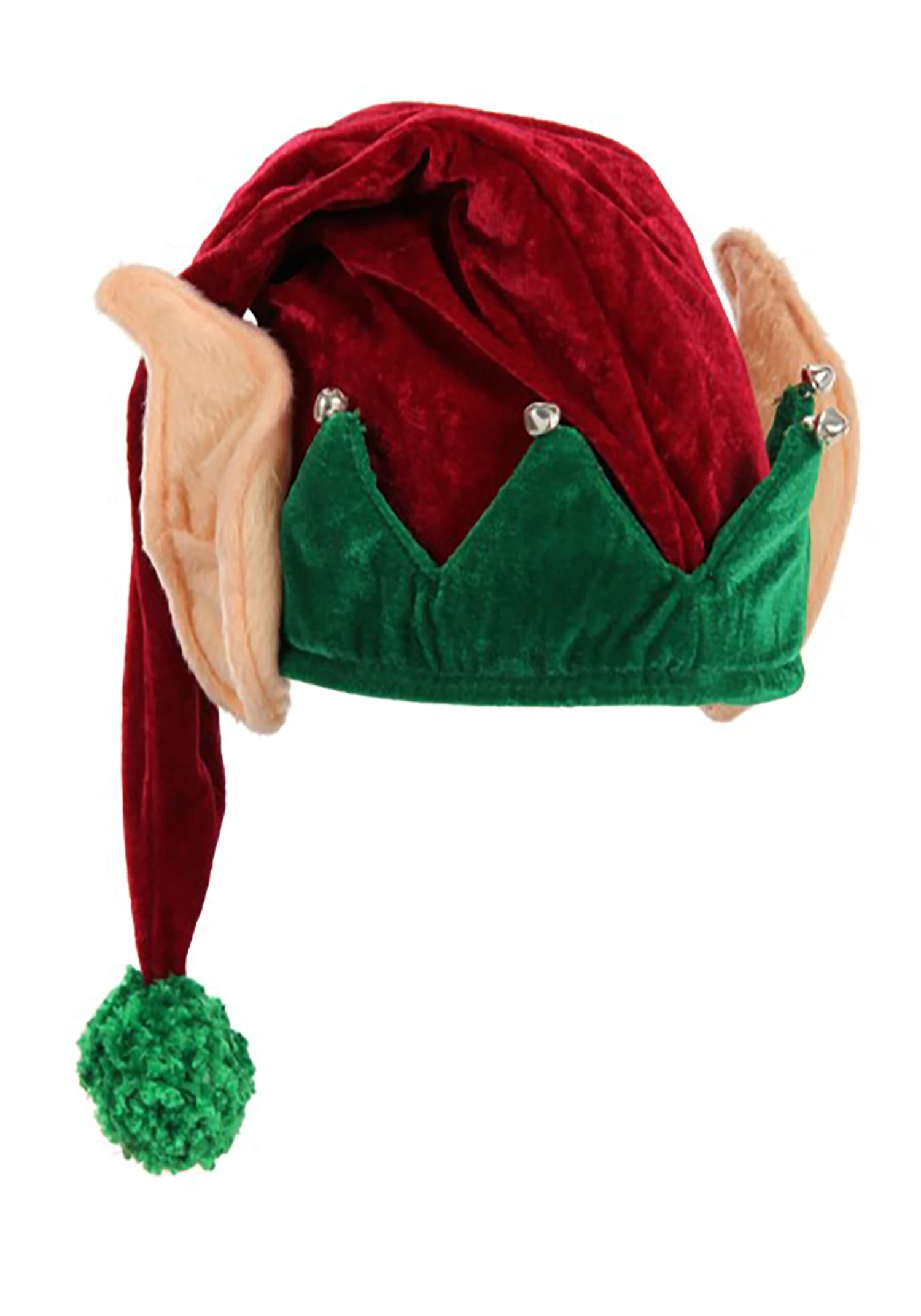 Soft Elf Hat With Ears For Adults 4 Soft Elf Hat With Ears For Adults - Image 2