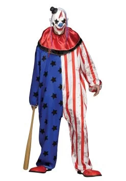 Fun World Evil Clown Men's Costume